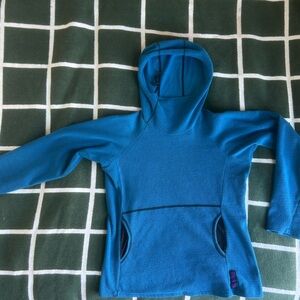 Melanzana Blue Cowl Neck Sweater